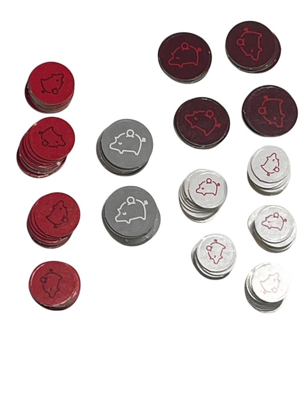 Monopoly Target Edition Savings Tokens Replacement Money Chips Only